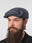 Кепка FREDRIKSON арт. 3125-678/28 (темно-синий / серый)